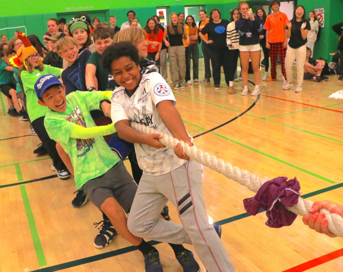 Tug of War at the Turkey Bowl