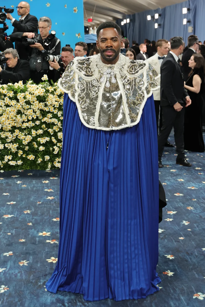 Met Gala co-chair Colman Domingo in Valentino 