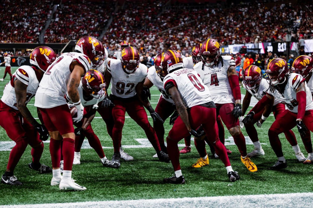 2025 NFL game between the Washington Commanders and Atlanta Falcons