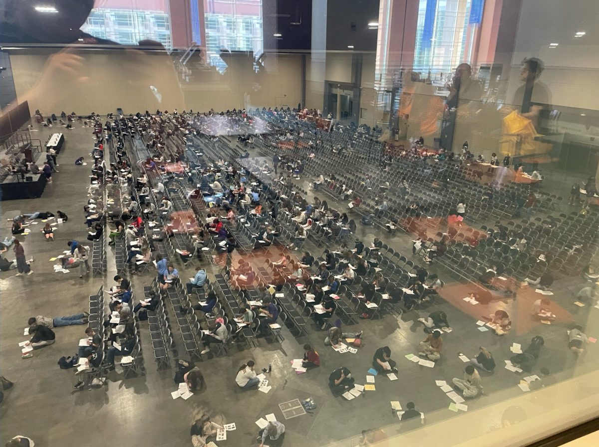The testing site.