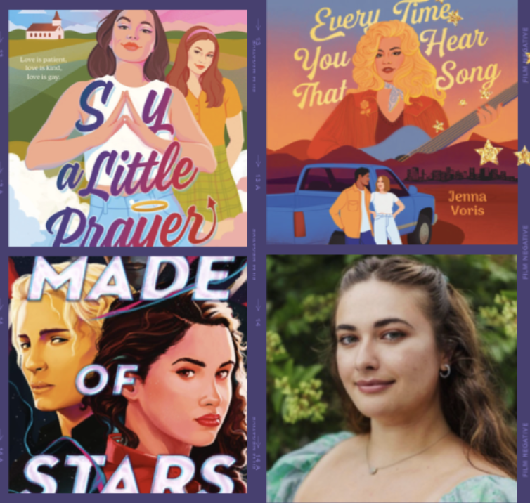 Jenna Voris recently visited H-B Woodlawn to discuss her novels.  